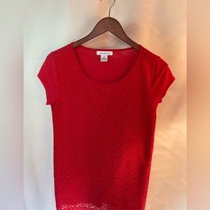 Liz Claiborne, Size Small, Red